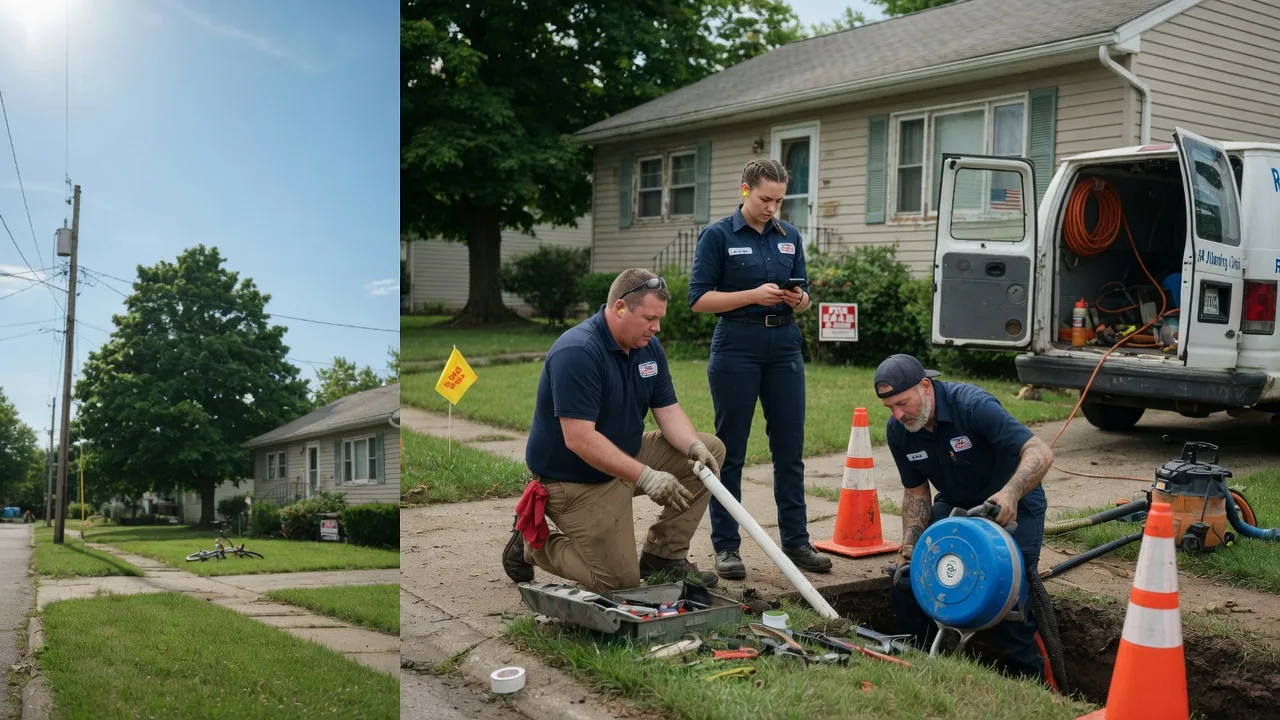 Sewer Line Repair in Gridley, IL near me